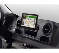 Alpine INE-F904S907 Navi 9-Zoll Mercedes Sprinter W907 1DIN-Gehäuse DAB+ CarPlay