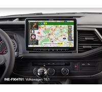 Alpine INE-F904T61 Navigationssystem für VW T6.1 mit 9-Zoll-Touchscreen 1-DIN-Einbaugehäuse, DAB+, Apple CarPlay und Android Auto Unterstützung von 11.2019 bis 2022
