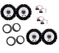 ALPINE Lautsprecher kompatibel mit VW Passat 3B 3BG Beetle vorne hinten SXE1725S