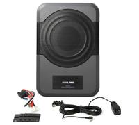 Alpine PWE-S8 Aktivwoofer 200mm Bass Subwoofer KFZ Auto PKW 20cm BOX UnterSitz