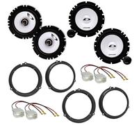 ALPINE SXE-1725S 1750S Lautsprecher Einbauset für Ford Fiesta JA8 Focus 3 DYB