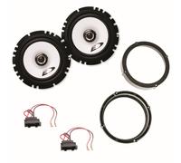 ALPINE SXE-1725S 2 Wege Koaxial Lautsprecher vorne Einbauset für Scirocco