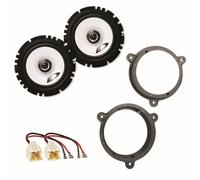 ALPINE SXE-1725S Lautsprecher Einbauset für Dacia Duster ab 2018 vorne hinten