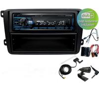 ALPINE UTE-204 USB Bluetooth Radio Digitalradio DAB+ Antenne inkl. für VW Golf 6
