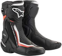 Alpinestars 2221019-1231-45 Smx Plus Nicht Belüftete Stiefel 10.5 Schwarz/ Weiß/