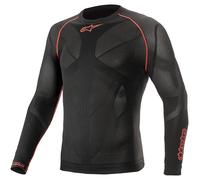 alpinestars Alpinstars Ride Tech V2 Funktionsshirt Schwarz/Rot L Herren