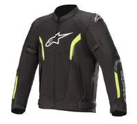 Alpinestars AST Air Tech-Air 5 Motorradjacke kompatibel Schwarz-Fluo Gelb XL