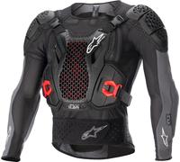 Protektorenjacke Alpinestars Bionic Plus V2 Schwarz/Anthrazit/RotXXL Schwarz,Anthrazit,Rot