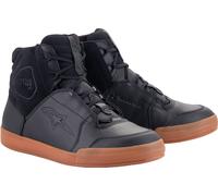 Alpinestars Chrome Drystar Wasserdichte Motorradschuhe, schwarz-braun, Größe 46 für Männer