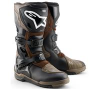 Alpinestars Corozal V2 wasserdichte Motorrad Stiefel, schwarz-braun, Größe 48 für Männer