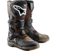 Alpinestars Corozal V2 wasserdichte Motorrad Stiefel, schwarz-braun, Größe 48 für Männer