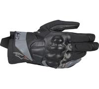 Alpinestars Corozal V3 Drystar wasserdichte Motorrad Handschuhe, schwarz/grau, Größe M