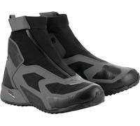 Alpinestars CR-8 Gore-Tex wasserdichte Motorradschuhe, schwarz-grau-blau, Größe 49 für Männer