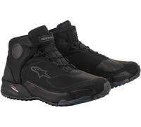 CR-X Drystar Motorradschuh (Schwarz/Schwarz), 9=(42)