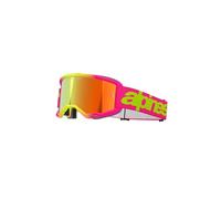 Alpinestars Vision 5 Wordmark Mirror Motocross Brille, pink für Männer