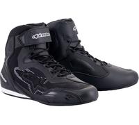 Alpinestars Faster 3 Rideknit Motorradschuhe, schwarz-grau, Größe 43 für Männer