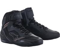 Alpinestars Faster 3 Rideknit Motorradschuhe, schwarz-grau, Größe 46 für Männer