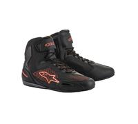 Alpinestars Faster-3 Rideknit Riding Shoe Schuhe schwarz/rot, 43,5 EU (US 10.5)
