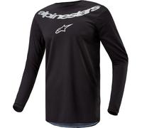 Alpinestars Fluid Graphite Motocross Jersey, schwarz, Größe XL