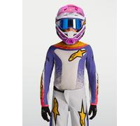 Alpinestars Fluid Jugend-Trikot Drag 2027 Light Lilac Blue Iris Gold