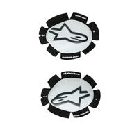 Alpinestars GP Plus Knee Slider Knieschleifer (Weiß/Schwarz)