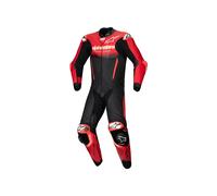 Alpinestars GP-R7 1-Teiler Motorrad Lederkombi, schwarz/rot, 56