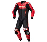 Alpinestars GP-R7 1-Teiler Motorrad Lederkombi, schwarz/rot, 56