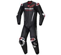 Alpinestars GP-R7 Lederkombi (Einteiler), schwarz-weiß-fluorot Größe: 56