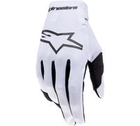 Alpinestars Radar lange Handschuhe weiß schwarz - S