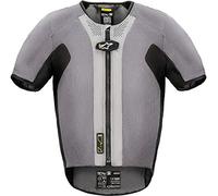 Alpinestars Herren Descender V6 Weste Motorradbekleidung, Schwarz, S/L