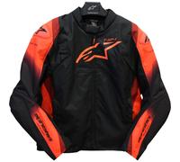 Alpinestars Herren Motorrad Jacke M - T-SP1 v2 WP - schwarz-fluorot