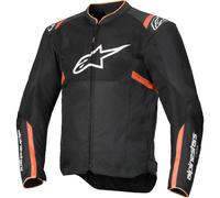 Alpinestars T-SPS Air V2 Motorradjacke schwarz-fluoreszierend rot 4XL