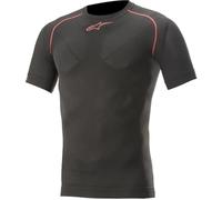 Alpinestars Tech Kurzarm-Unterhemd schwarz/rot - ML