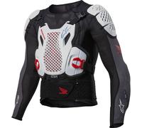 Alpinestars Bionic Plus v2 Honda Protektorenjacke, schwarz-weiß-blau-rot Größe: M