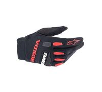Alpinestars Honda Full Bore Gloves Black Bright Red Größe