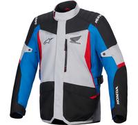 Alpinestars Honda ST-1 wasserdichte Motorrad Textiljacke, schwarz-grau-blau, Größe XL für Männer
