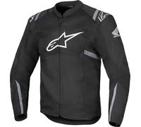 Alpinestars Honda T-Sps Air V2 Motorrad Textiljacke, schwarz-grau, Größe 4XL für Männer