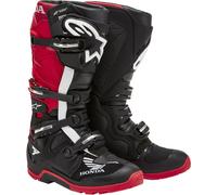 Alpinestars Honda Tech 7 Enduro Drystar wasserdichte Motocross Stiefel, schwarz-rot, Größe 48 für Männer