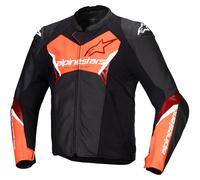 ALPINESTARS Jacken Faster V3 Black / Red Fluo 48