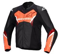 ALPINESTARS Jacken Faster V3 Black / Red Fluo 52