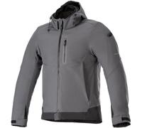Alpinestars Neo Waterproof Hoodie Tar Grey Black Größe M