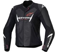 §Motorradjacke Alpinestars Stella Faster V3 Damen Schwarz-Weiß-Fluo Koralle§