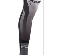Alpinestars Knee Brace Socken Schwarz Weiß