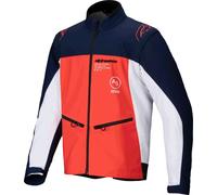 ALPINESTARS Jacken Lite-Dura Softshell Navy / Hot Orange / White XL