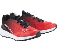 Alpinestars Meta Road V2 Schuhe, schwarz-weiss-rot, Größe 46 für Männer