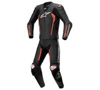 Lederkombi Alpinestars Missile V2 2PC Zweiteiler schwarz rot fluo, 60 60 black red fluo