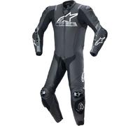 Alpinestars Missile V2 Ward Einteiler Lederkombi Schwarz / Metallic Gray 50