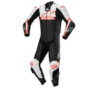 Alpinestars Missile V2 Ward 1-Teilige Lederkombi 54 Black / White / Red Fluo