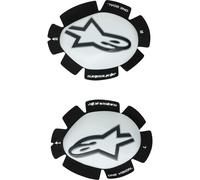 Alpinestars GP Plus Knee Slider Knieschleifer (Weiß/Schwarz)