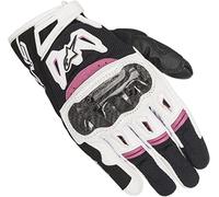 Alpinestars - Motorradhandschuhe Stella SMX-2 Air Carbon V2 Schwarz Weiss Fuchsia - S